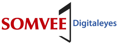 Somvee Digital Eyes CCTV Shop Logo